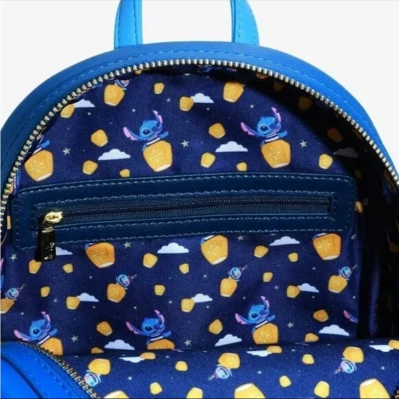 Loungefly Disney Lilo and Stitch Lanterns Mini Backpack Exclusive - Picture 5 of 8